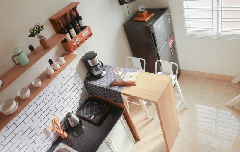 Mẫu thiết kế phòng trọ 15m2 cho người ngăn nắp