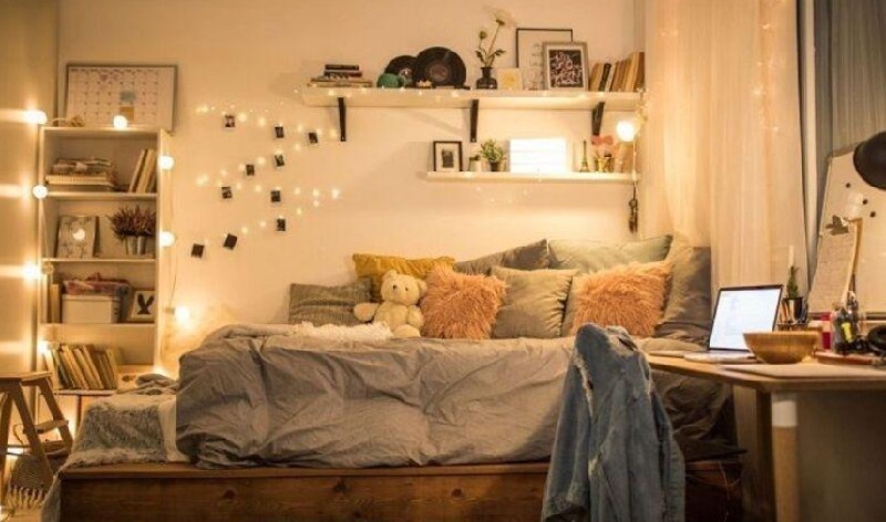 Mẫu thiết kế phòng trọ 15m2 dành cho nữ