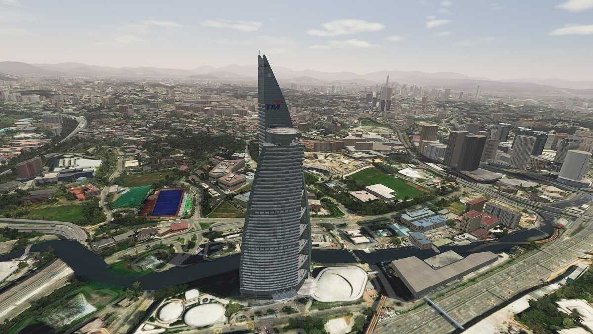 Toà tháp Telekom Tower có thiết kế độc đáo