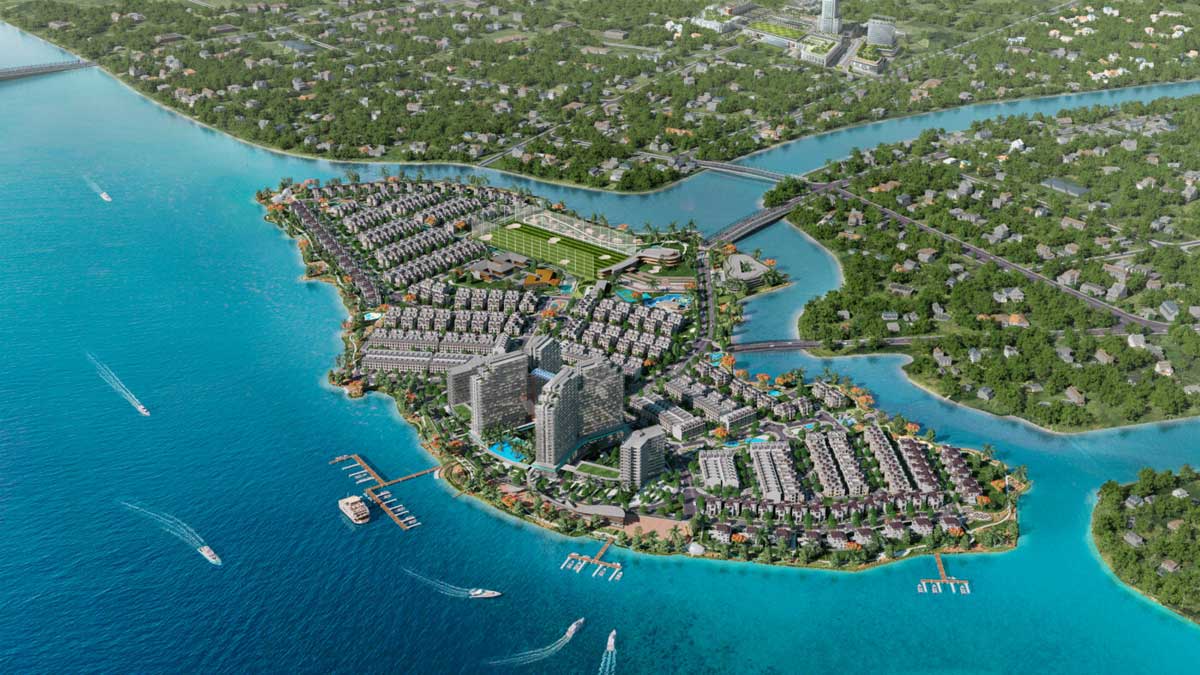 Centria Island là dự án khu phức hợp quy mô lớn