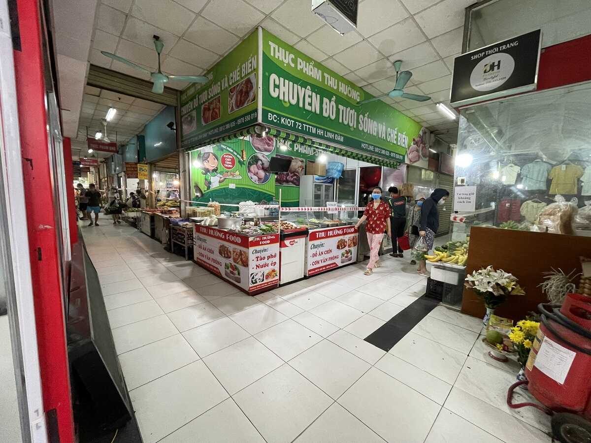 Chi phí đầu tư ban đầu cho kiot khá thấp