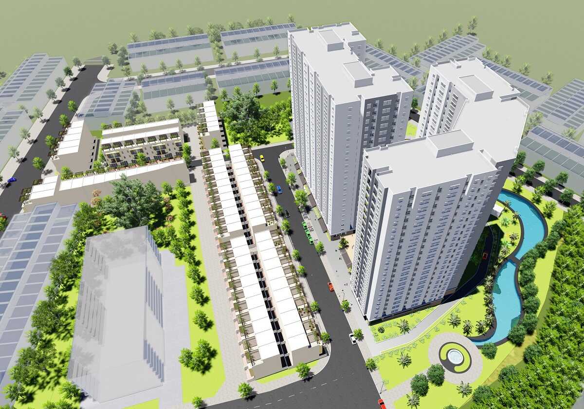 Hình ảnh tổng quan dự án Vĩnh Lộc D’gold