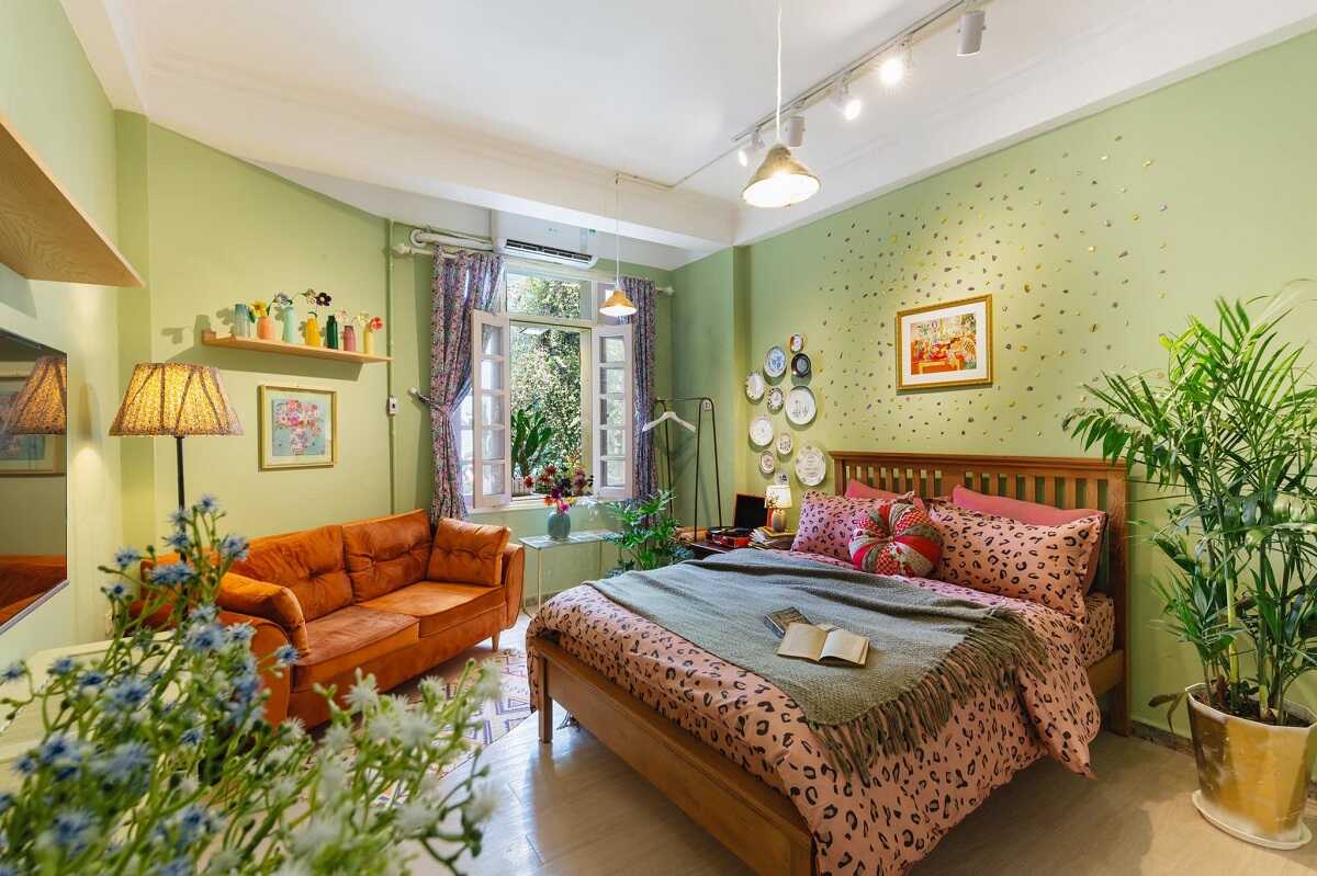 Phòng trọ khép kín với đầy đủ công năng sử dụng