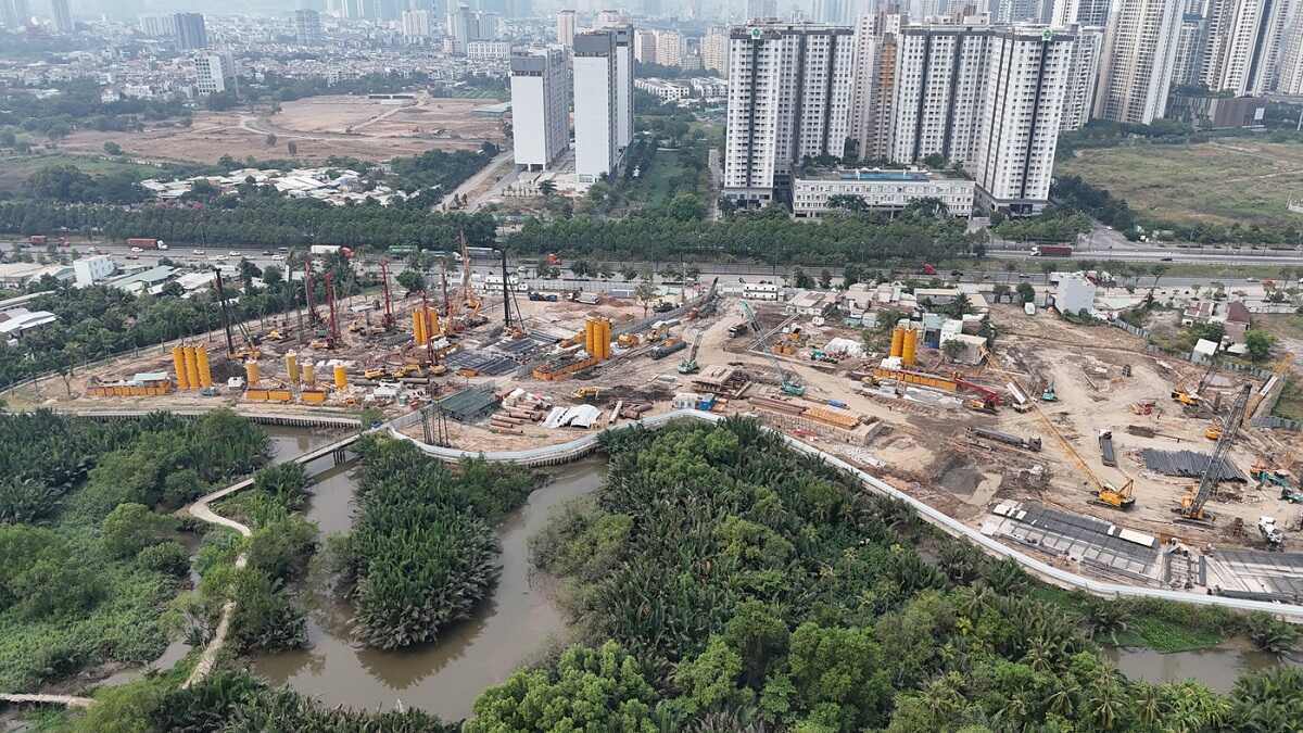 Cập nhật tiến độ dự án Eaton Park Thủ Đức Mới Nhất 2024