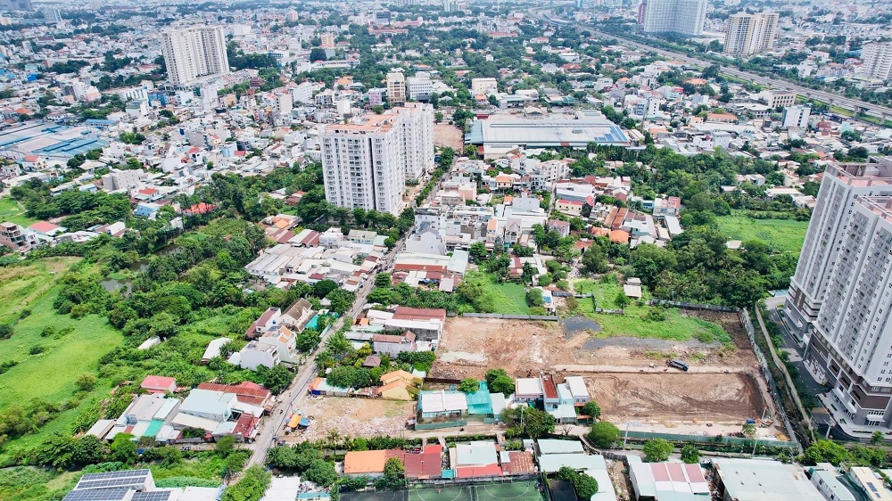 Hình ảnh về tiến độ dự án Moonlight Avenue