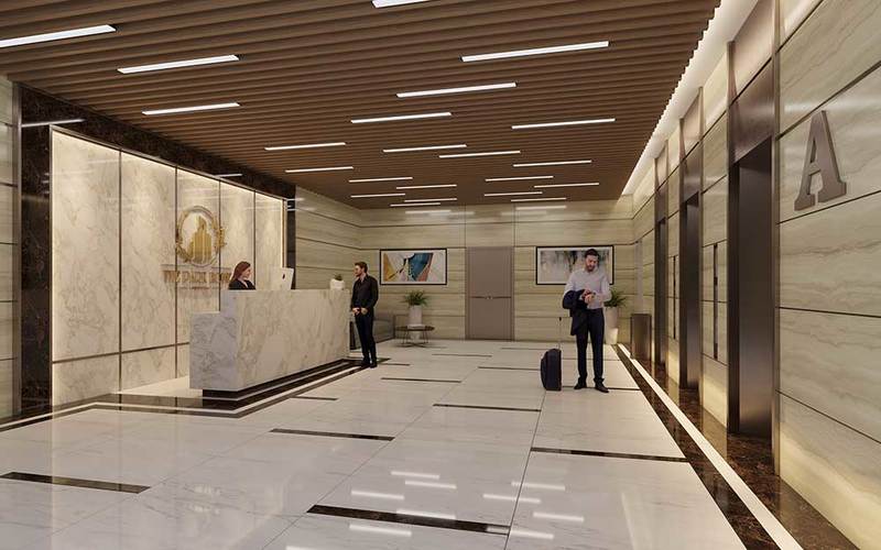 Sảnh chính tại The Park Home Cầu Giấy