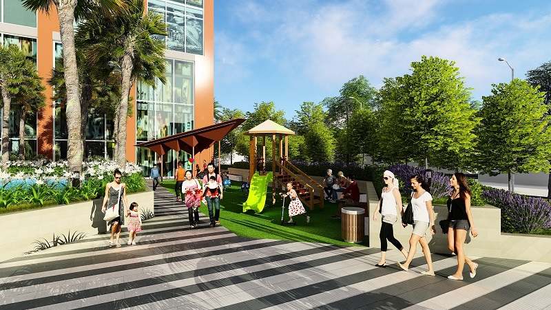 Sảnh đi dạo của Hà Nội Paragon