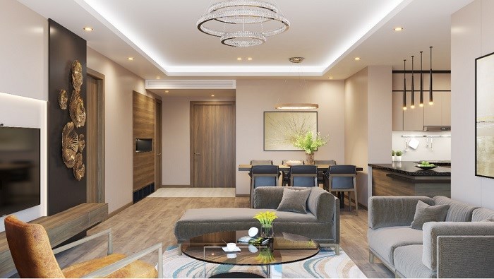 Phong cách thiết kế căn hộ The Park Home Cầu Giấy