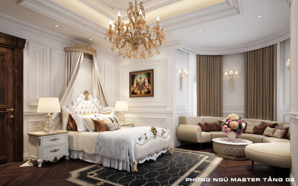 Phòng ngủ Master tầng 2