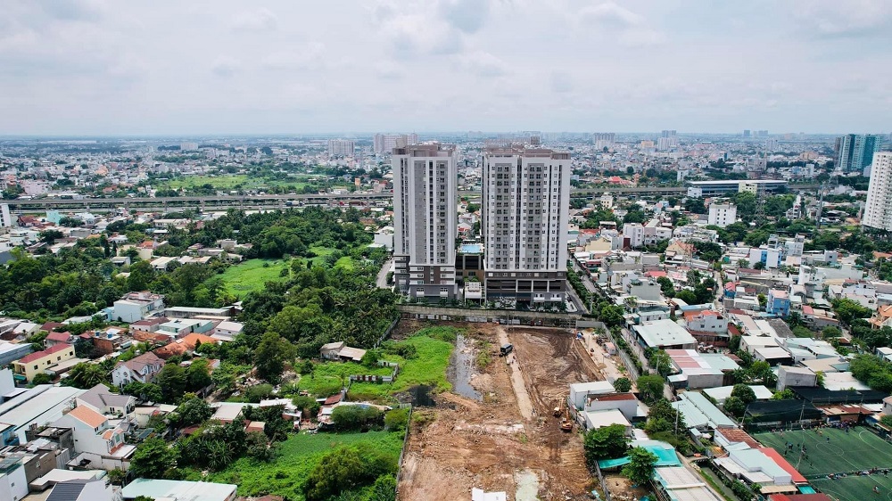 Hình ảnh về tiến độ dự án Moonlight Avenue