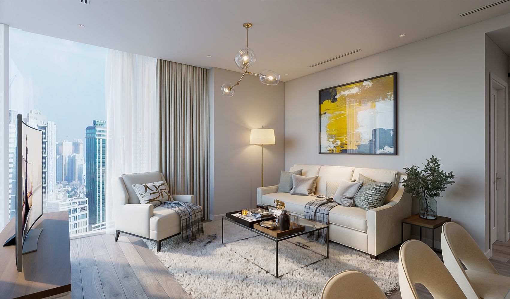 Phong cách thiết kế căn hộ The Nine Phạm Văn Đồng