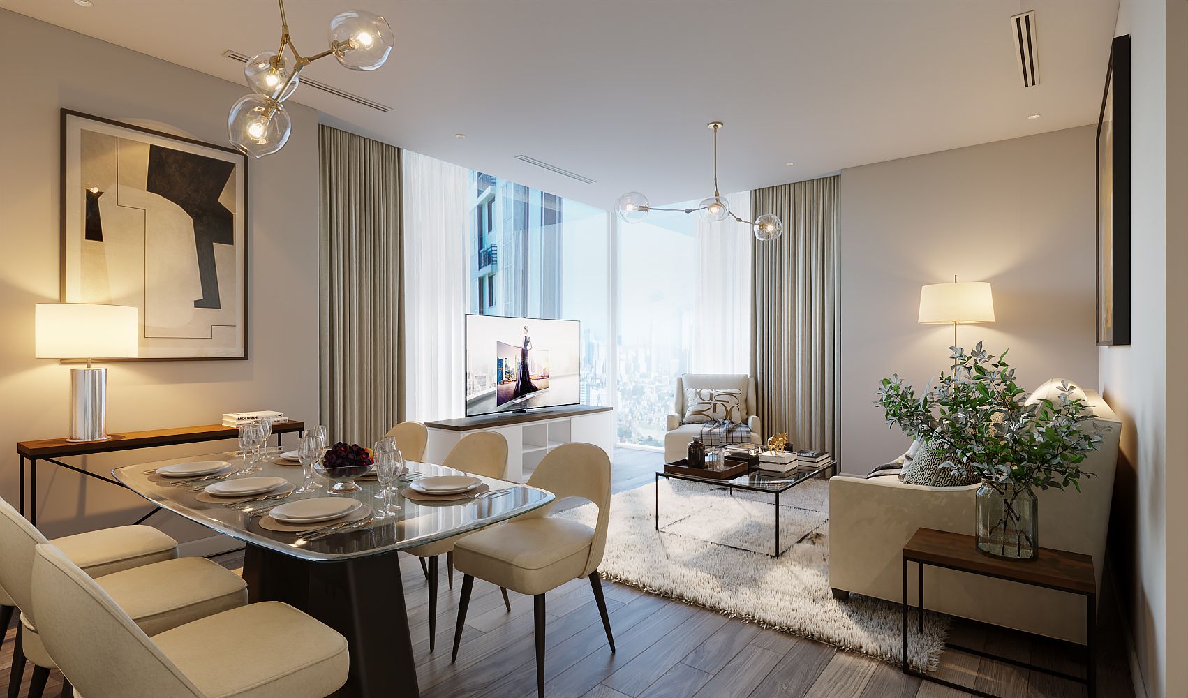 Phong cách thiết kế căn hộ The Nine Phạm Văn Đồng