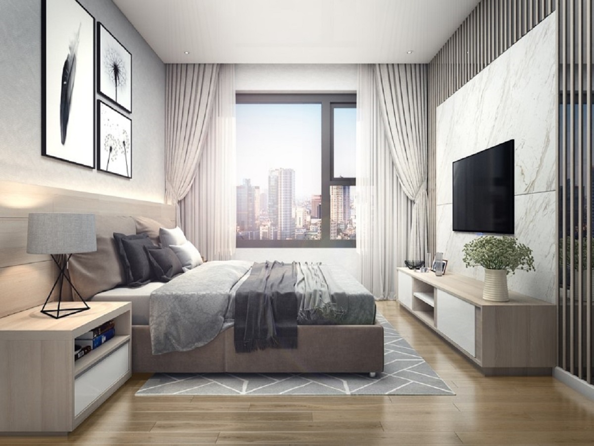 Phòng ngủ căn hộ Essensia Nam Sài Gòn