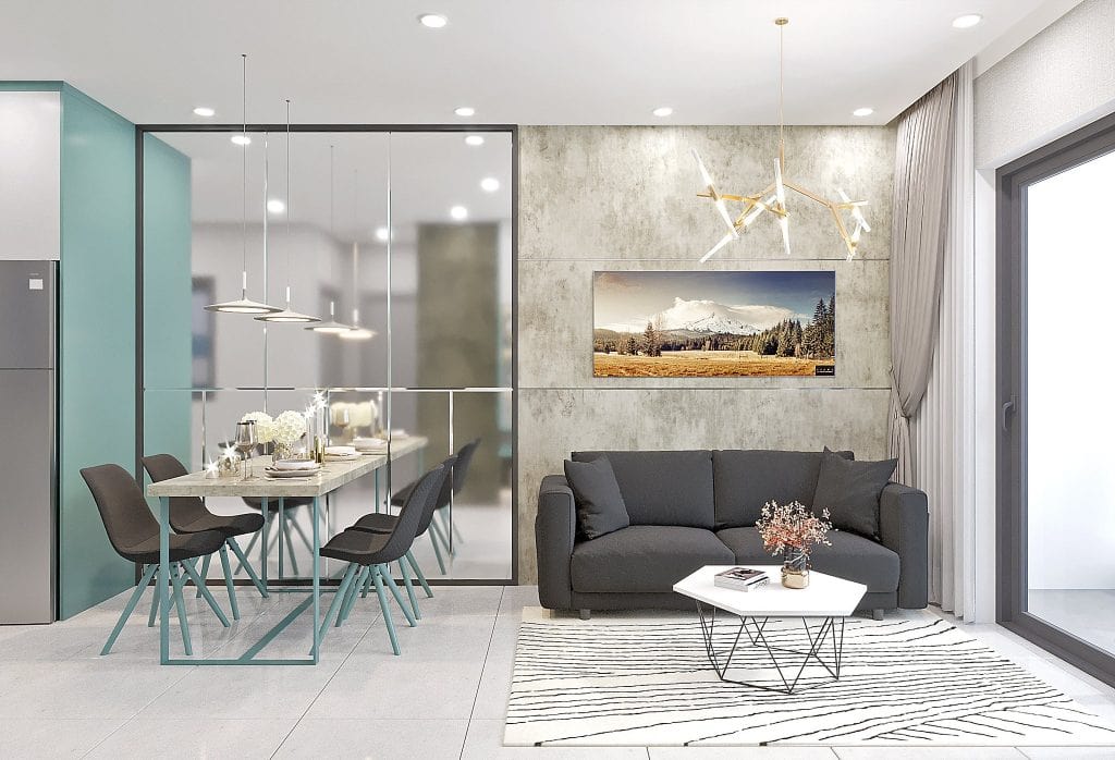 Nội thất bàn giao cơ bản và đầy đủ tại Opal Luxury