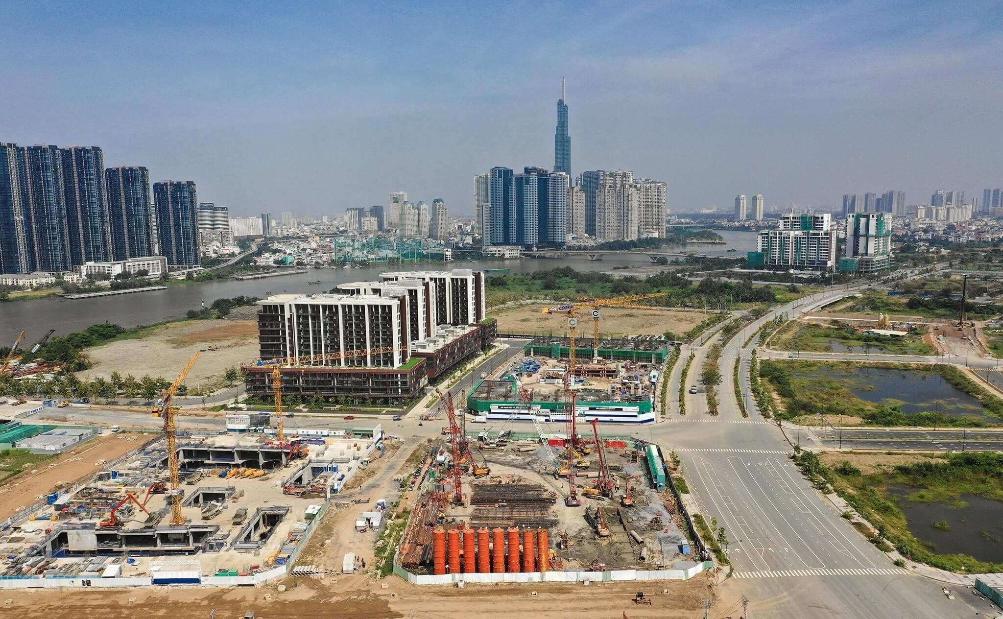 Tiến trình xây dựng dự án The OpusK Residence quận 2