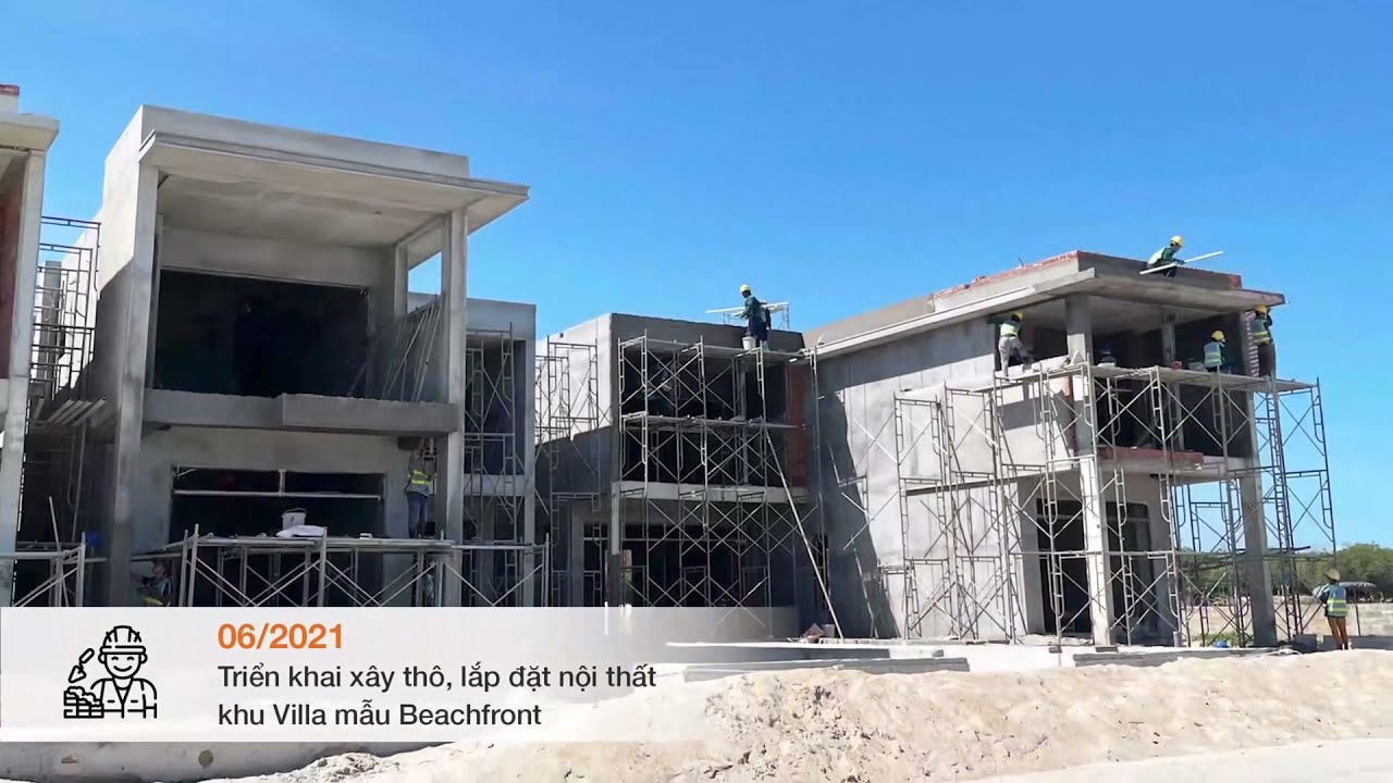 Tiến độ thi công mới nhất dự án Angsana Residences Hồ Tràm