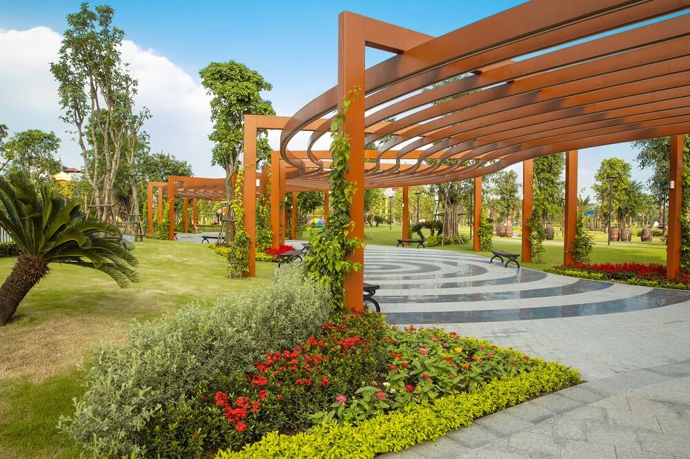 Công viên trung tâm tại dự án B Ocean Đà Nẵng