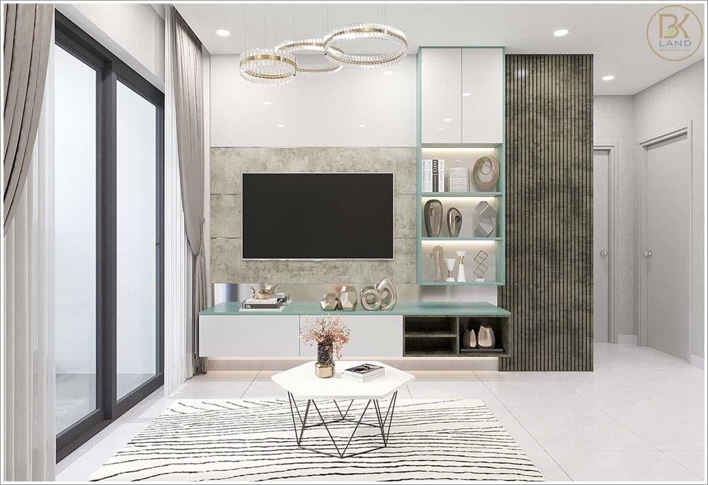 Phòng khách căn hộ Bcons Lê Trọng Tấn