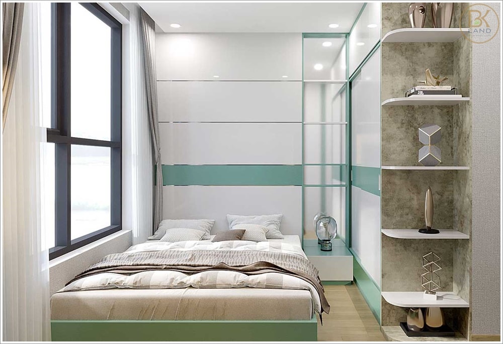 Phòng ngủ căn hộ Bcons Lê Trọng Tấn