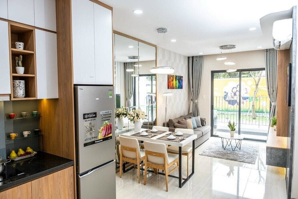 Căn hộ phong khách Bcons Ngôi Sao