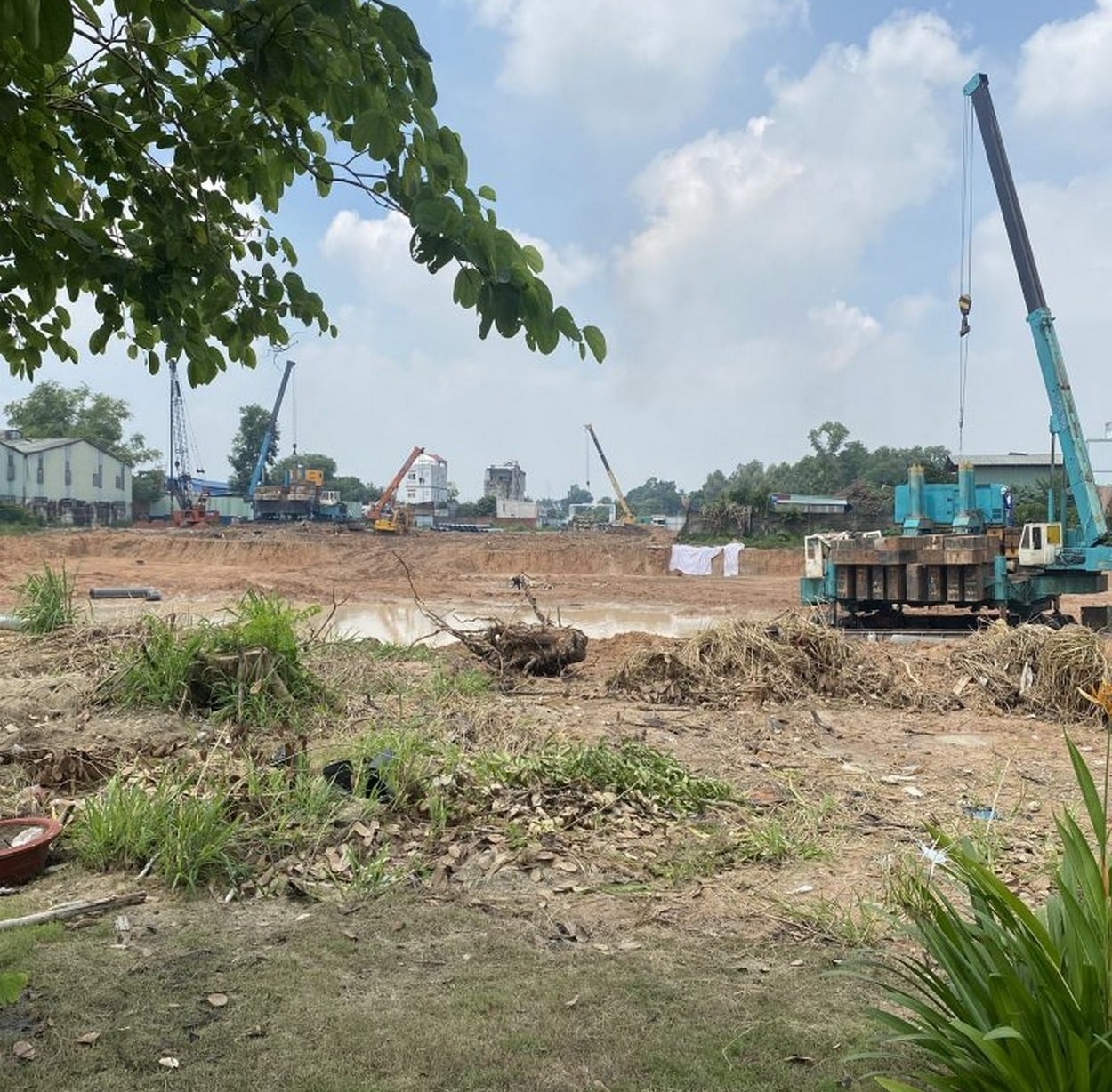 Tiến độ xây dựng dự án Bcons Ngôi Sao