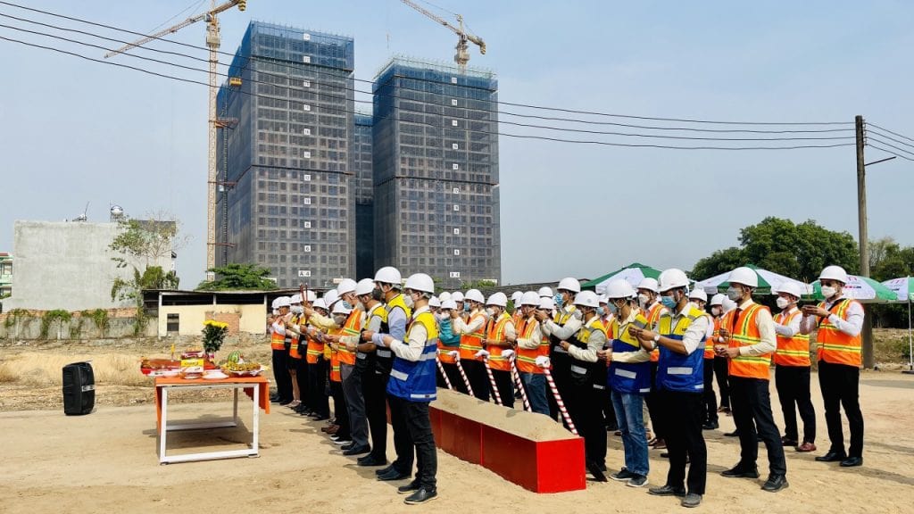 Tổ chức nghi thức lễ động thổ dự án Bcons Ngôi Sao