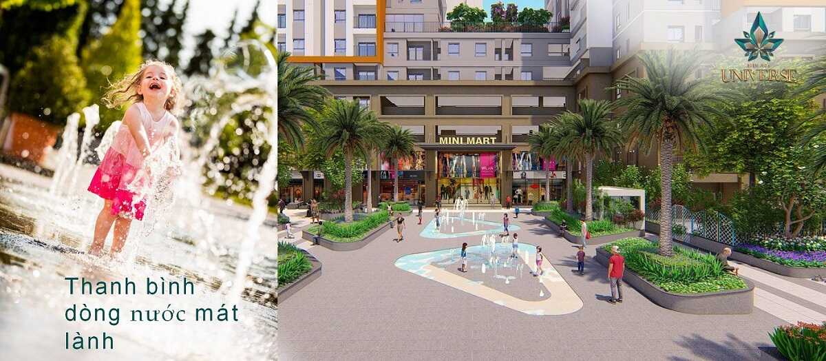 Quảng trường nhạc nước hiện đại