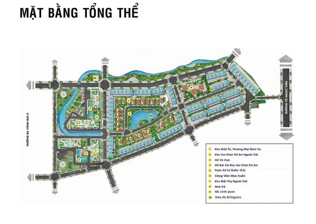 Mặt bằng tổng thể dự án Fiato Premier