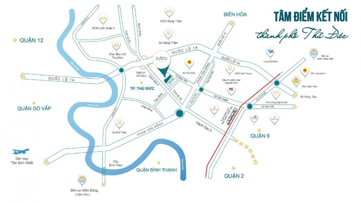 Vị trí đắc địa tại dự án Fiato Premier