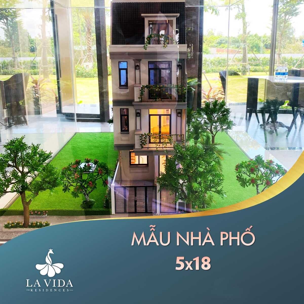 Nhà mẫu nhà phố trên sa bàn