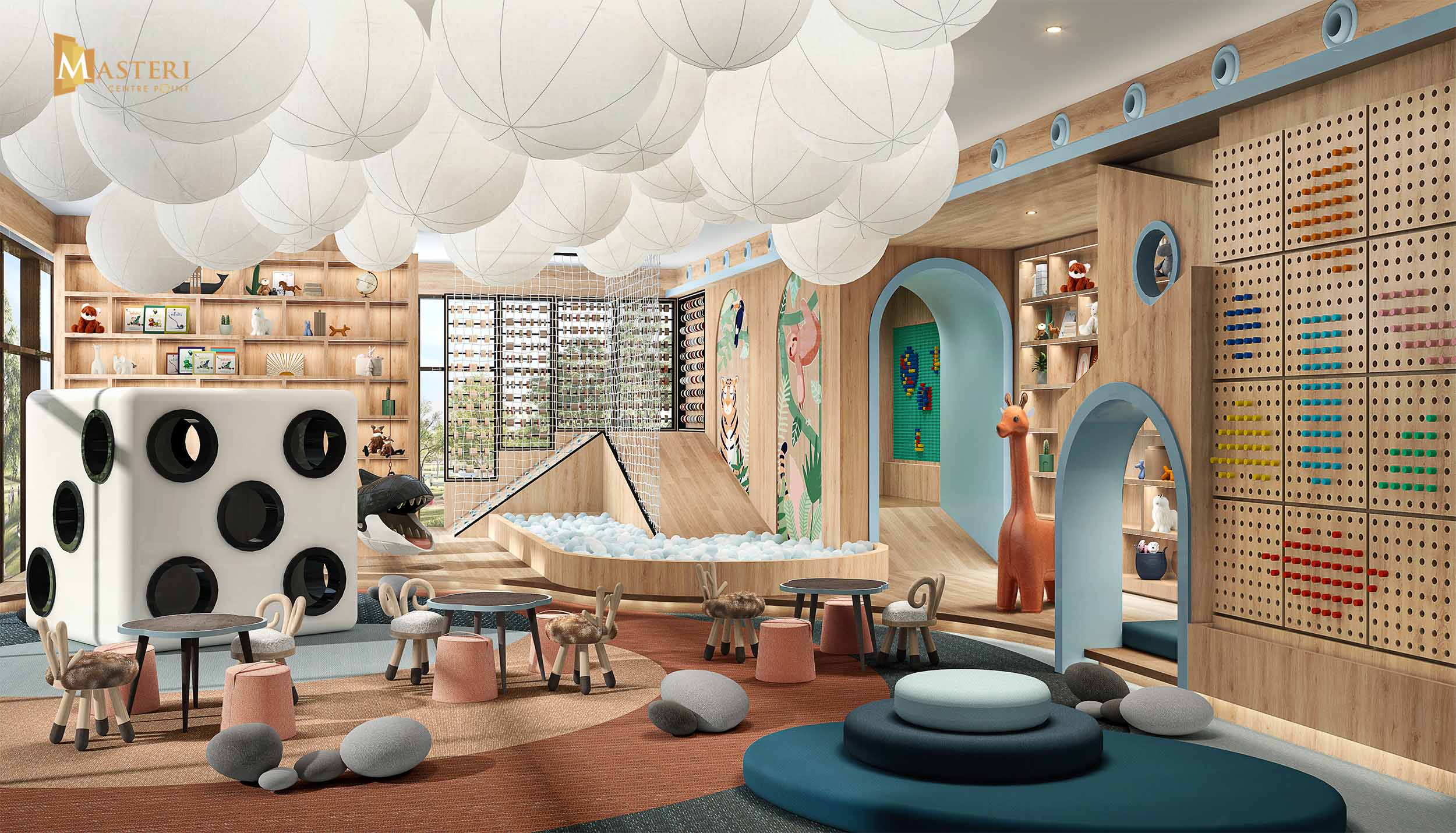 Khu vui chơi trẻ em tại Lumiere Boulevard