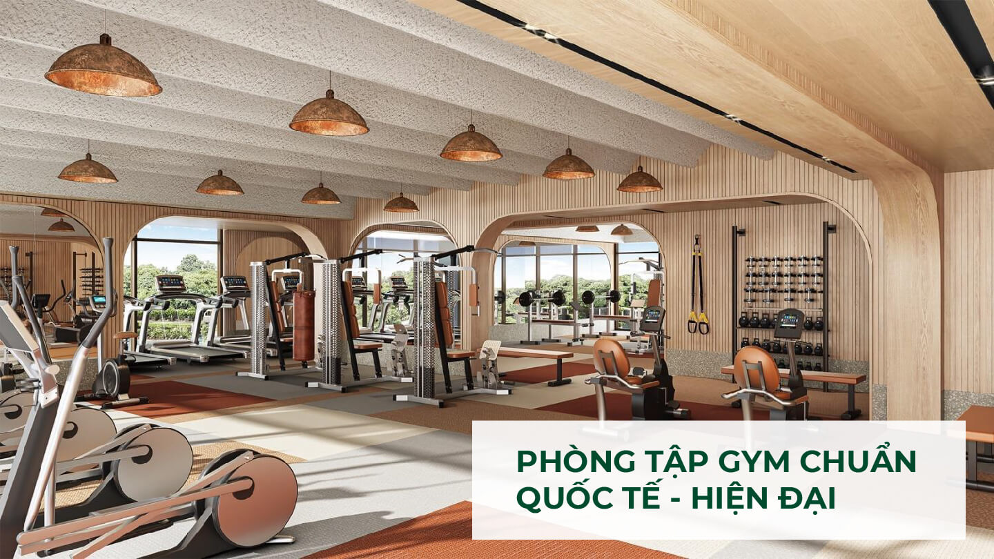 Phòng Gym tại Lumiere Boulevard