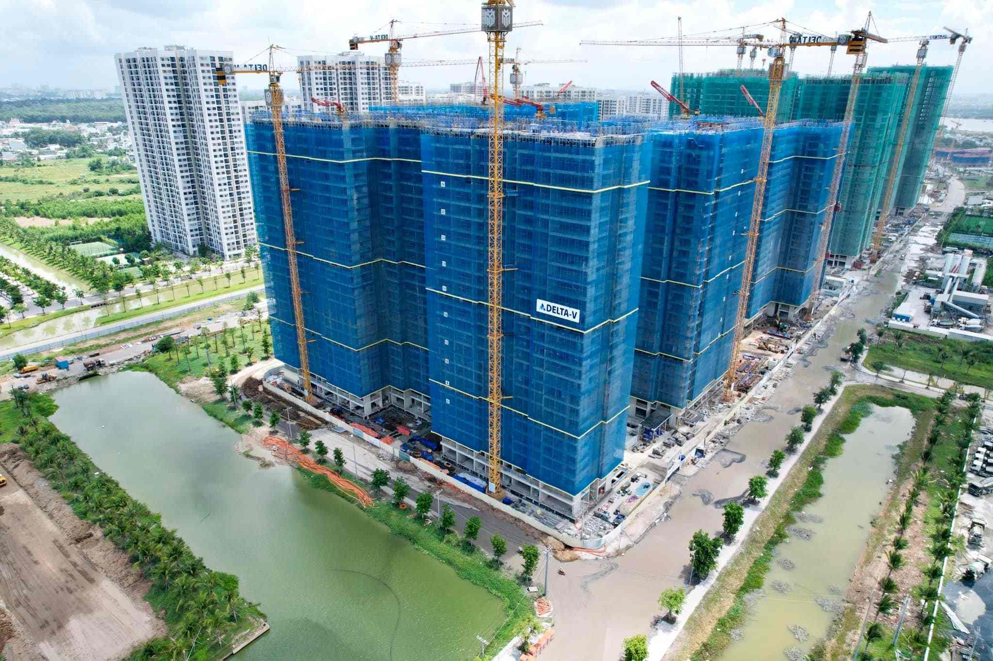 Tiến độ dự án Lumiere Boulevard đang ngày càng hoàn thiện