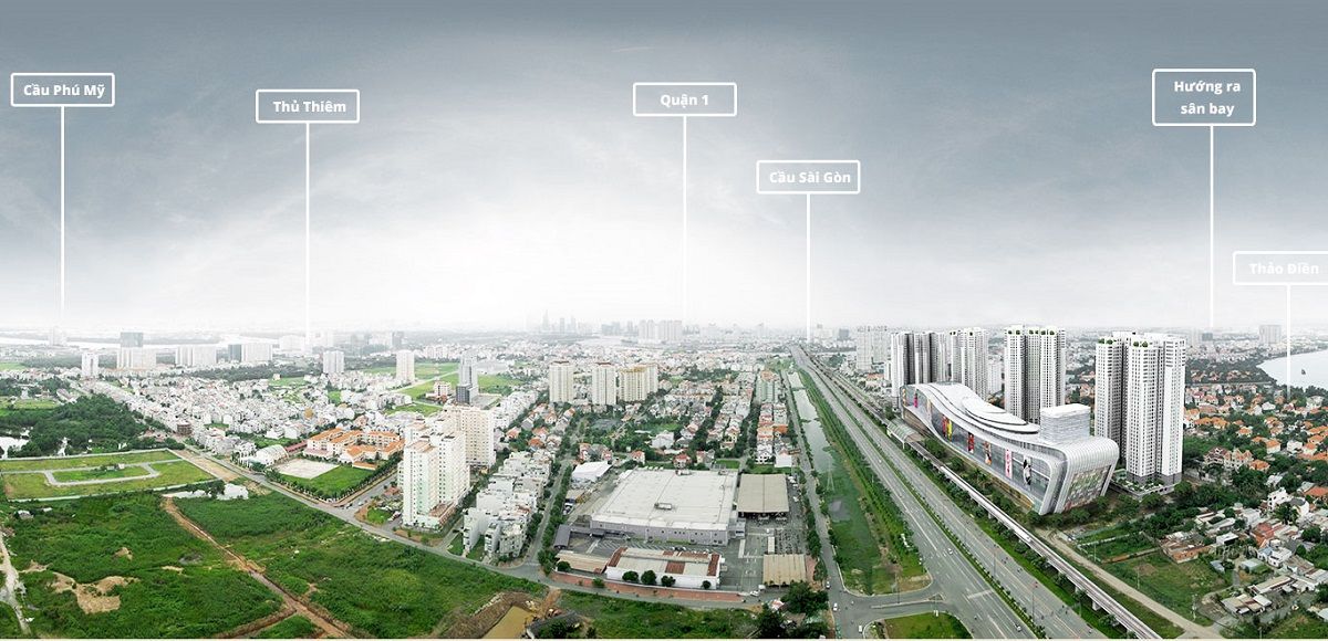 Liên kết vùng dự án Masteri Centre Point