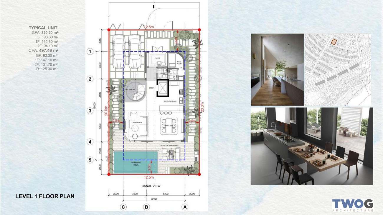 Mặt bằng thiết kế biệt thự Hải Giang Merry Land
