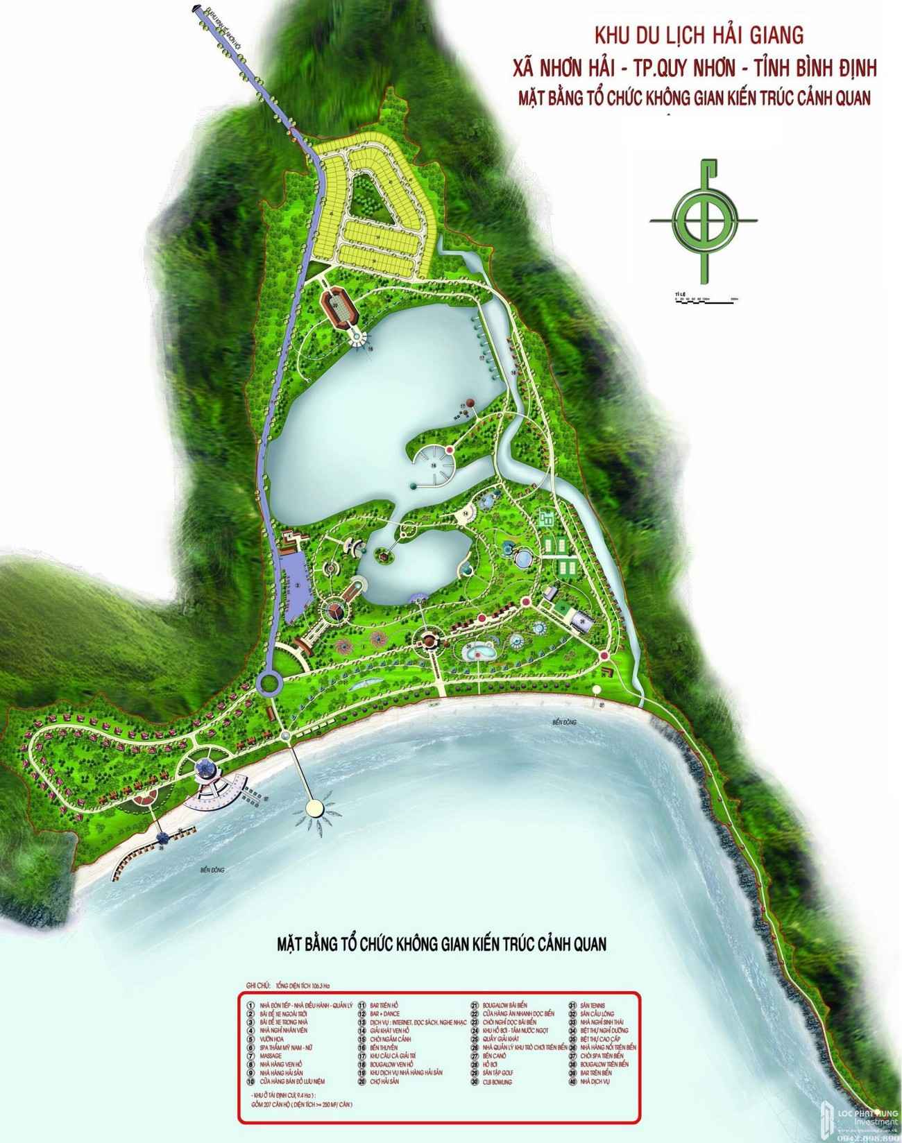 Mặt bằng tổng thể dự án Hải Giang Merry Land