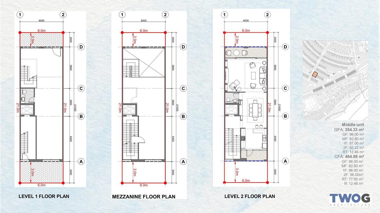 Mặt bằng thiết kế Shophouse 