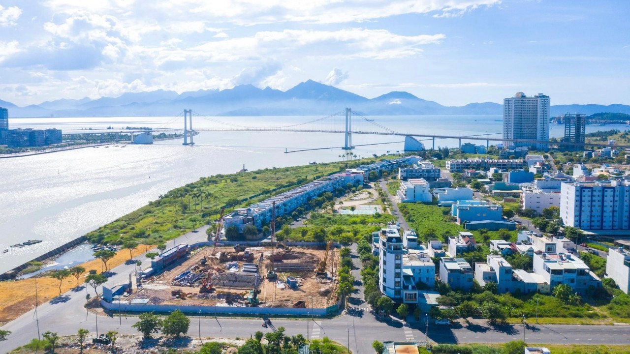 Toàn cảnh dự án đang triển khai tại Sun Riva Vista