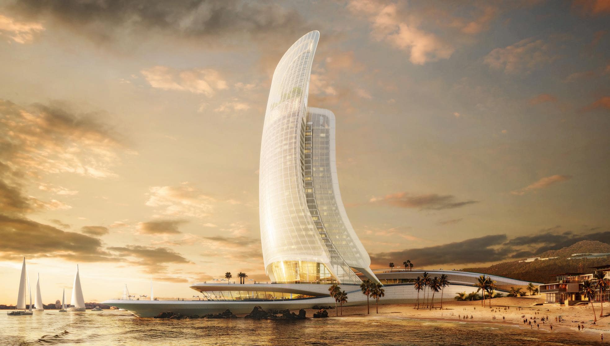 Dự án Tòa nhà Cánh Buồm Hòn Thơm của Sun Grou