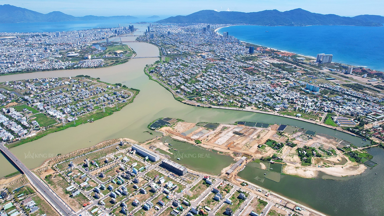 Cảnh vật xung quan dự án Sunneva island Đà Nẵng