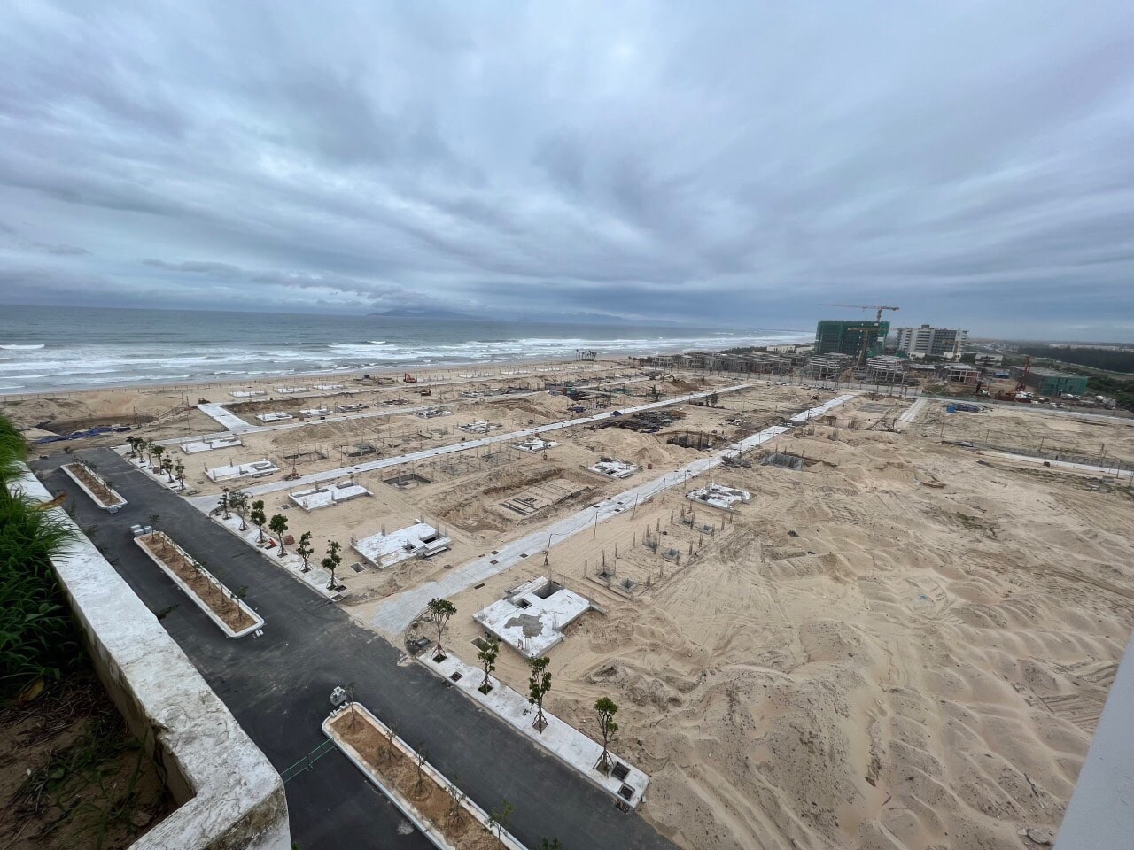 Dự án đang được thi công nhanh chóng tại Sunshine Metalanđ Đà Nẵng