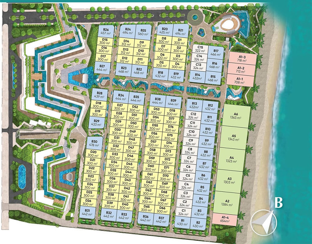 Mặt bằng tổng thể dự án Sunshine Metaland Đà Nẵng