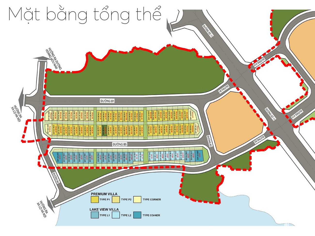Mặt bằng tổng thể dự án The 9 Stellars