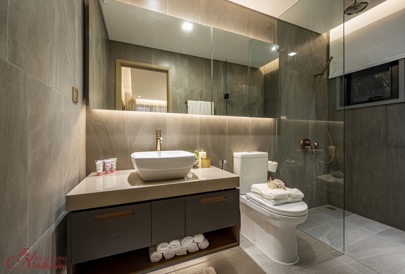 Phòng tắm căn hộ The Antonia