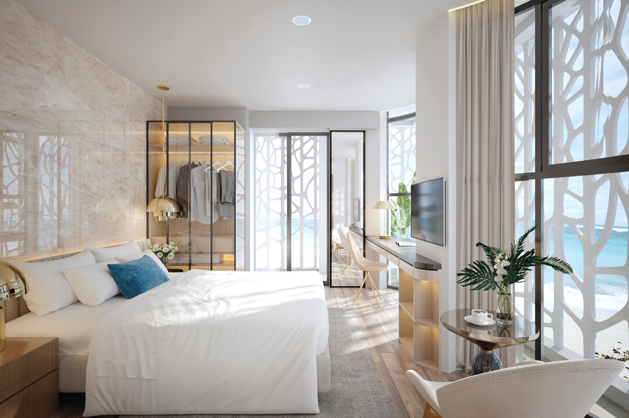 Thiết kế căn hộ 2 PN The Esme Dĩ An