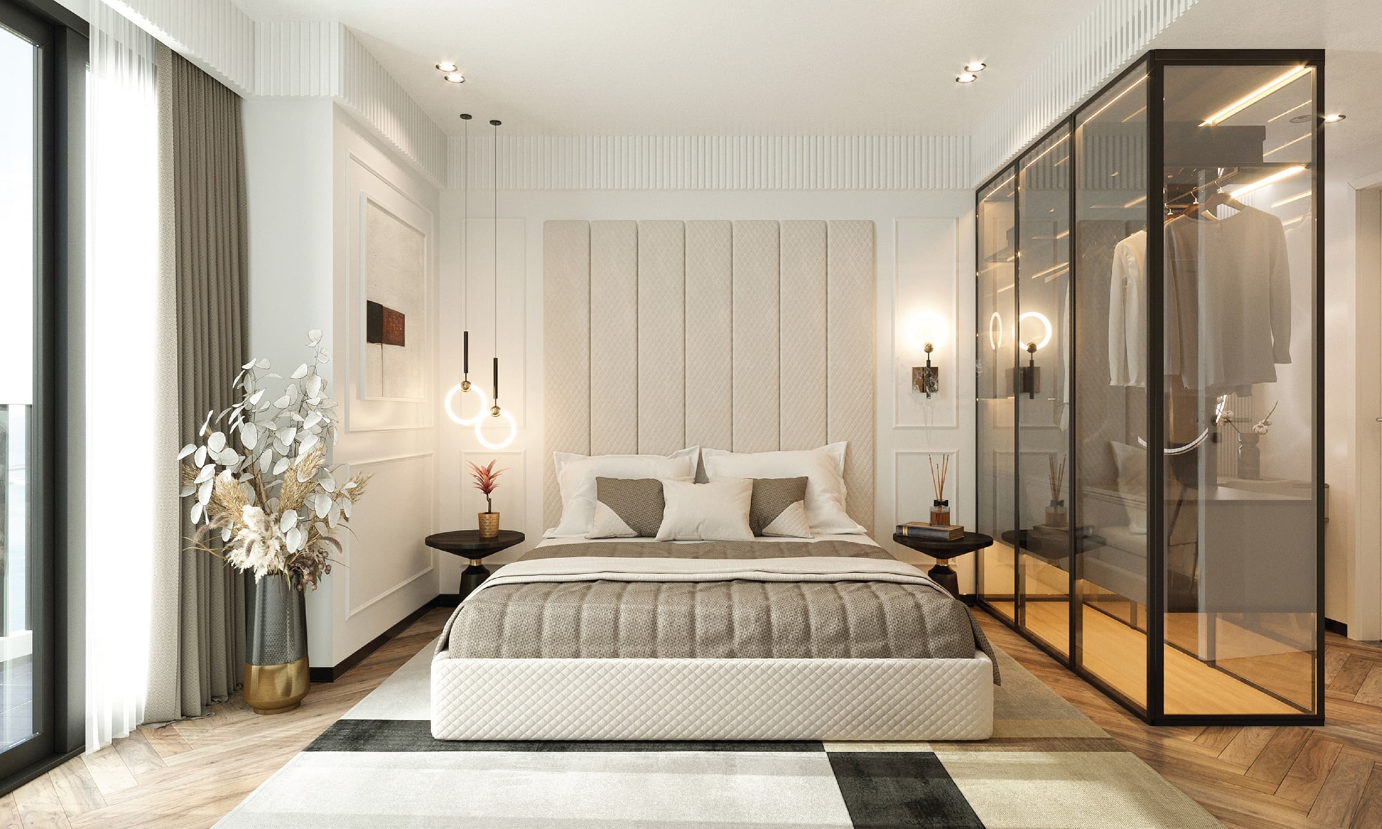 Thiết kế căn hộ 3 PN tại The Esme Dĩ An