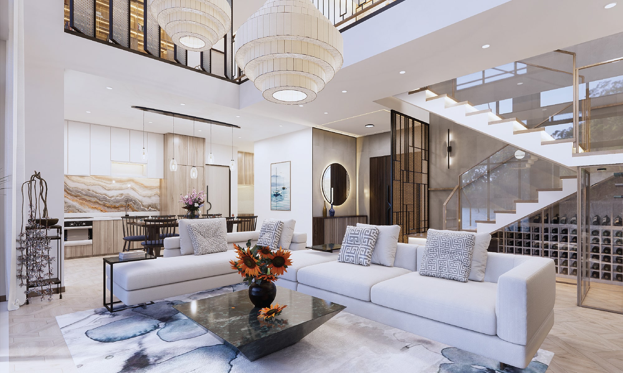 Thiết kế căn hộ theo Penthouse The Esme