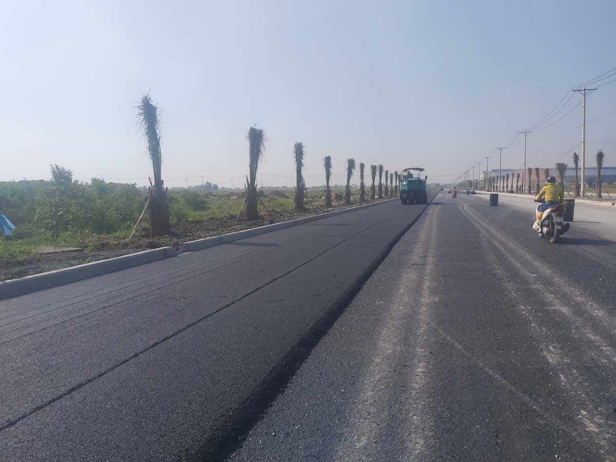 Khu nhà điều hành đã được xây xong