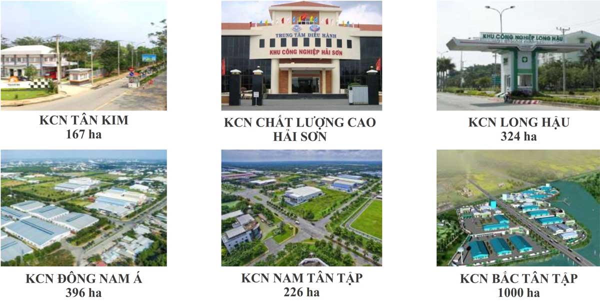 Xung quanh dự án The Sol City là nhiều KCN