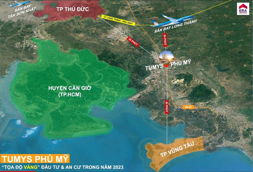 Tiềm năng đầu tư vào dự án Tumys Homes Phú Mỹ 